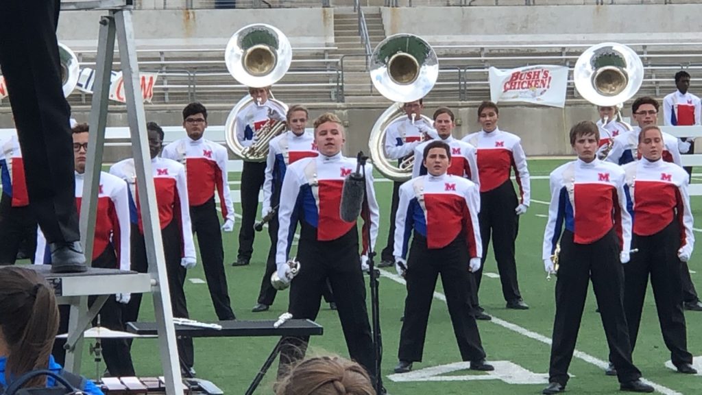 Midway band student "drafted" to professional performance group, DCI